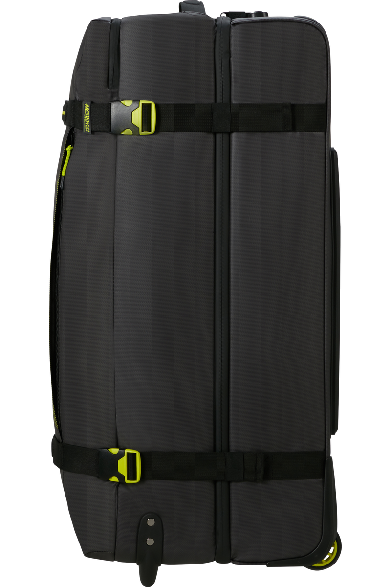 Borsone con Ruote American Tourister Urban Track L Coated Black e Lime