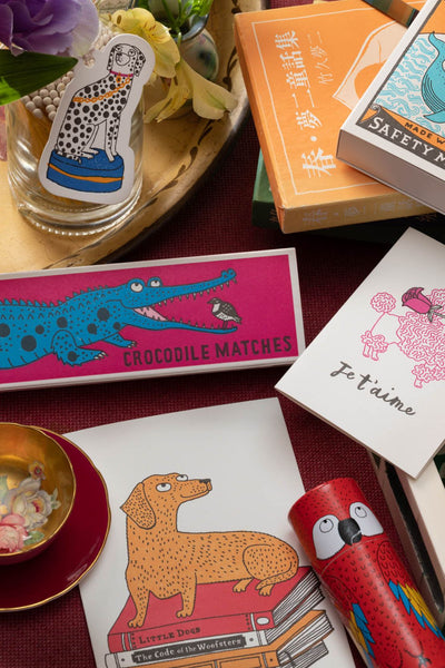 Fiammiferi in Legno The Archivist Crocodile Long