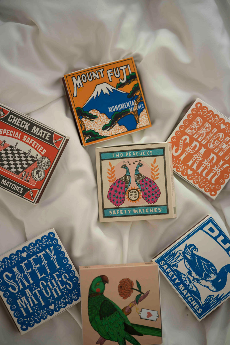 Fiammiferi in Legno The Archivist Pappagallo