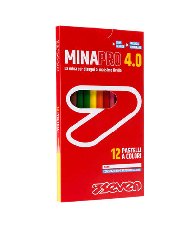 Pastelli a Colori Seven MinaPro 4.0 - 12 pezzi