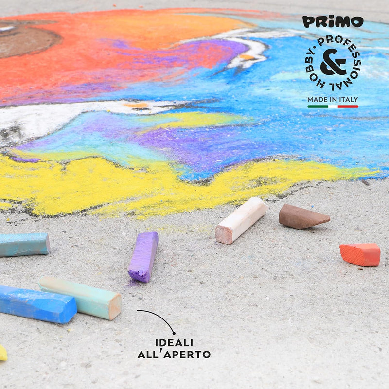 Gessi Policromi Quadrati Morocolor - 24 pezzi
