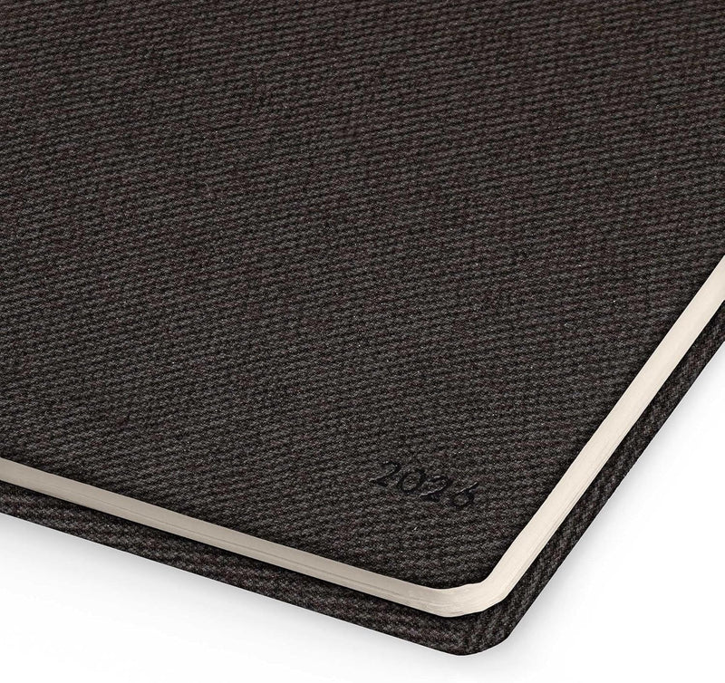 Planner da Scrivania 12 Mesi Legami Orizzontale 2026 Deep Graphite
