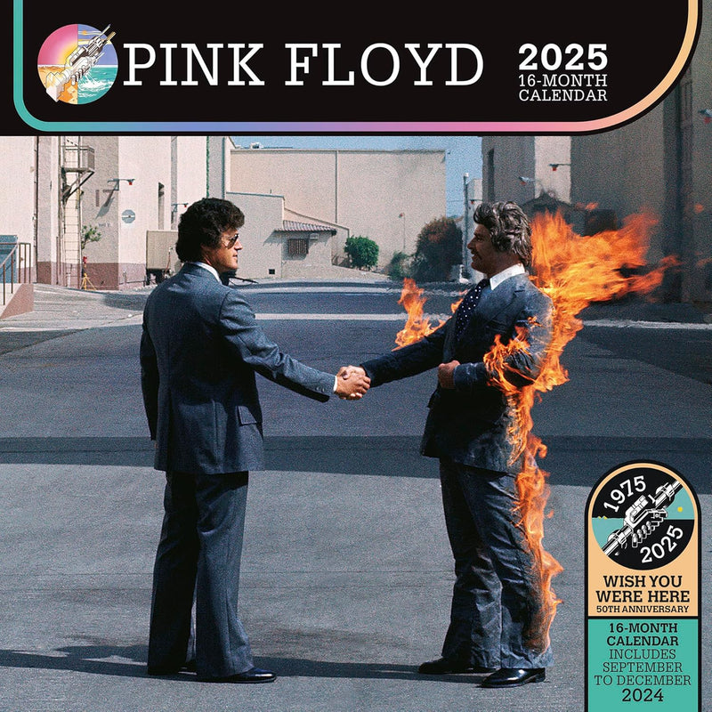 Calendario 2025 Pink Floyd 30 x 30 cm