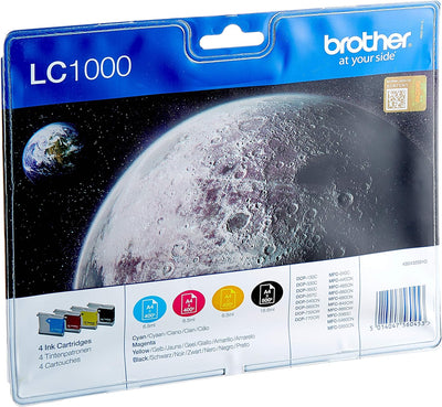 Multipack Cartuccia Originale Brother LC1000 C+M+Y+K