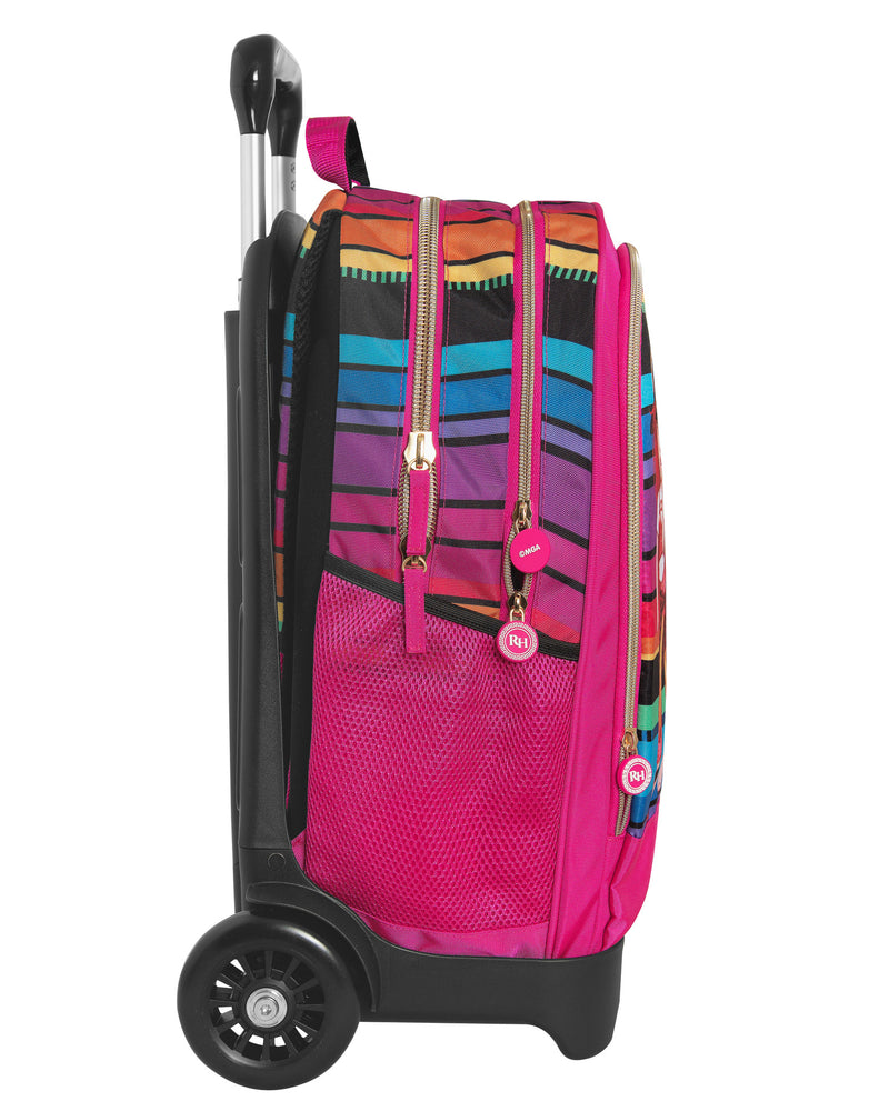 Zaino Organizzato Trolley Staccabile Rainbow High