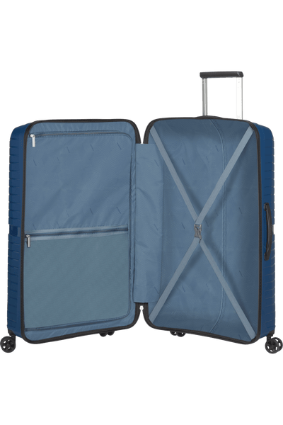 Valigia Grande American Tourister Airconic Spinner 77 cm con TSA Midnight Navy