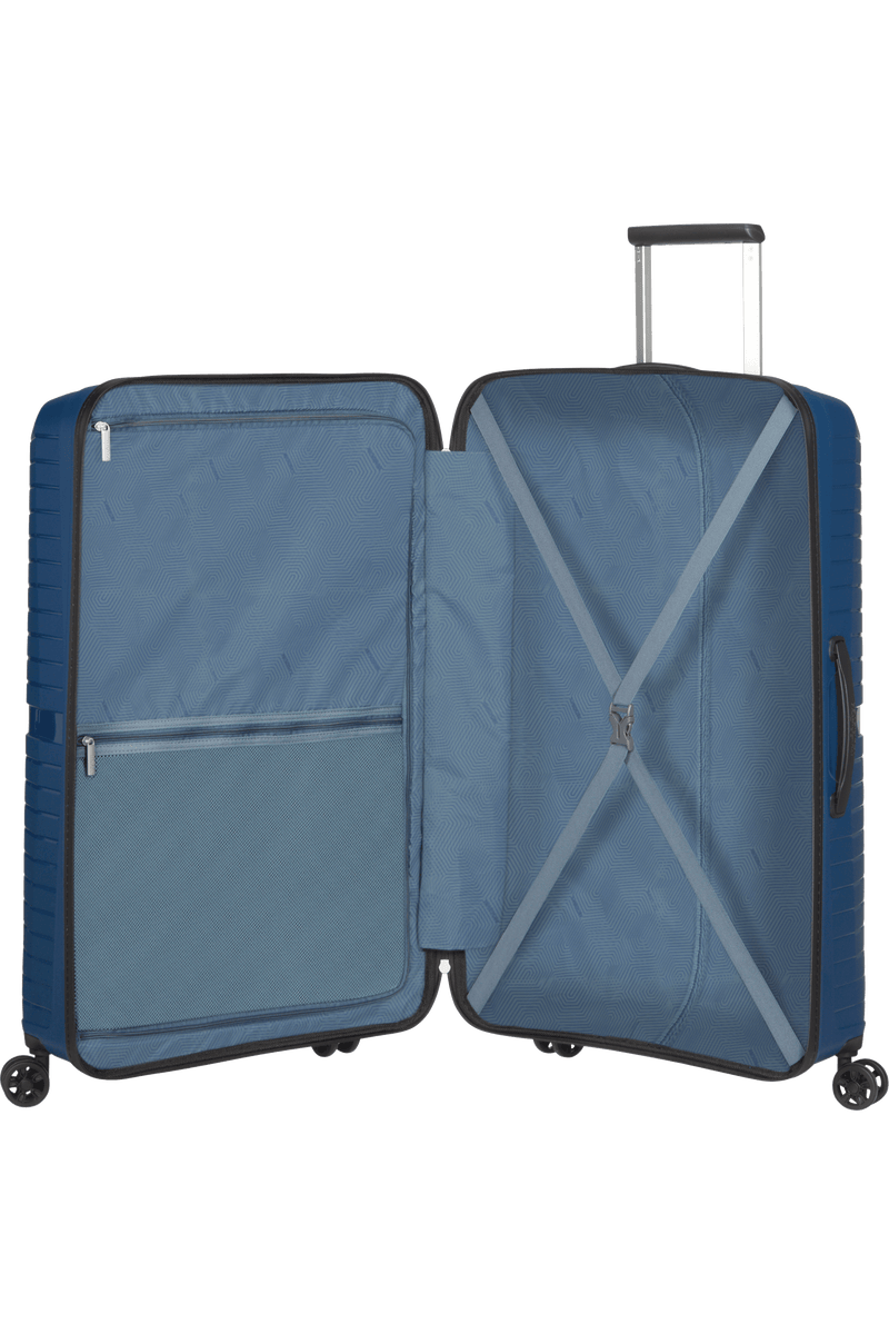 Valigia Grande American Tourister Airconic Spinner 77 cm con TSA Midnight Navy