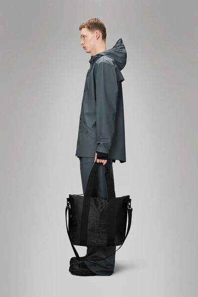 Borsa RAINS Tote Bag Mini Impermeabile W3 Coal