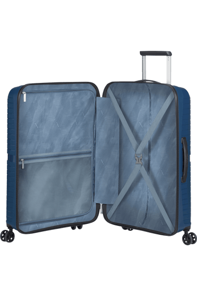 Valigia Media American Tourister Airconic Spinner 67 cm con TSA Midnight Navy