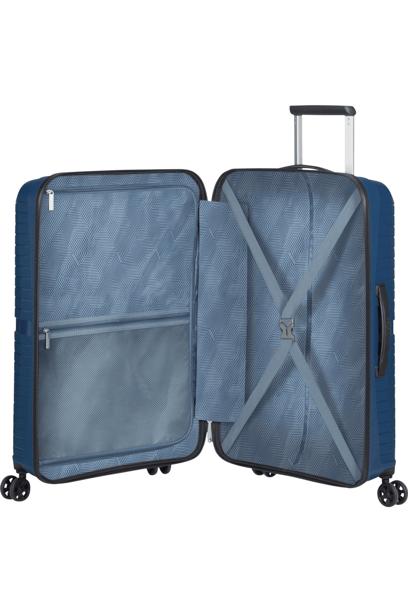 Valigia Media American Tourister Airconic Spinner 67 cm con TSA Midnight Navy