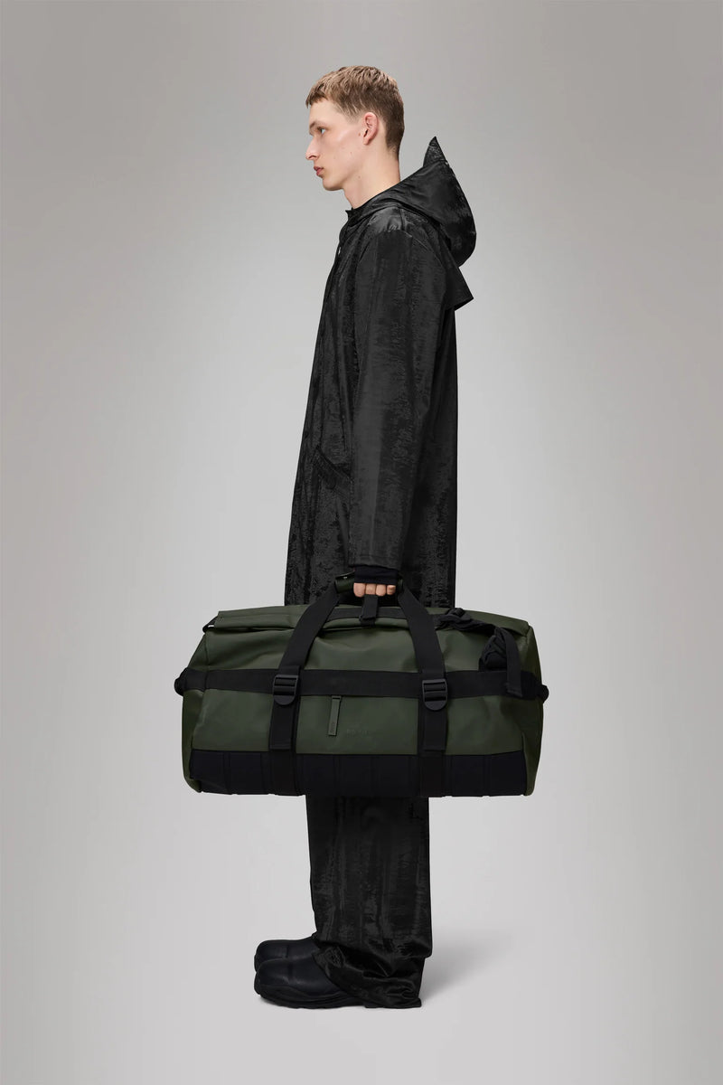 Borsone RAINS Texel Duffel Bag Small Impermeabile W3 Green