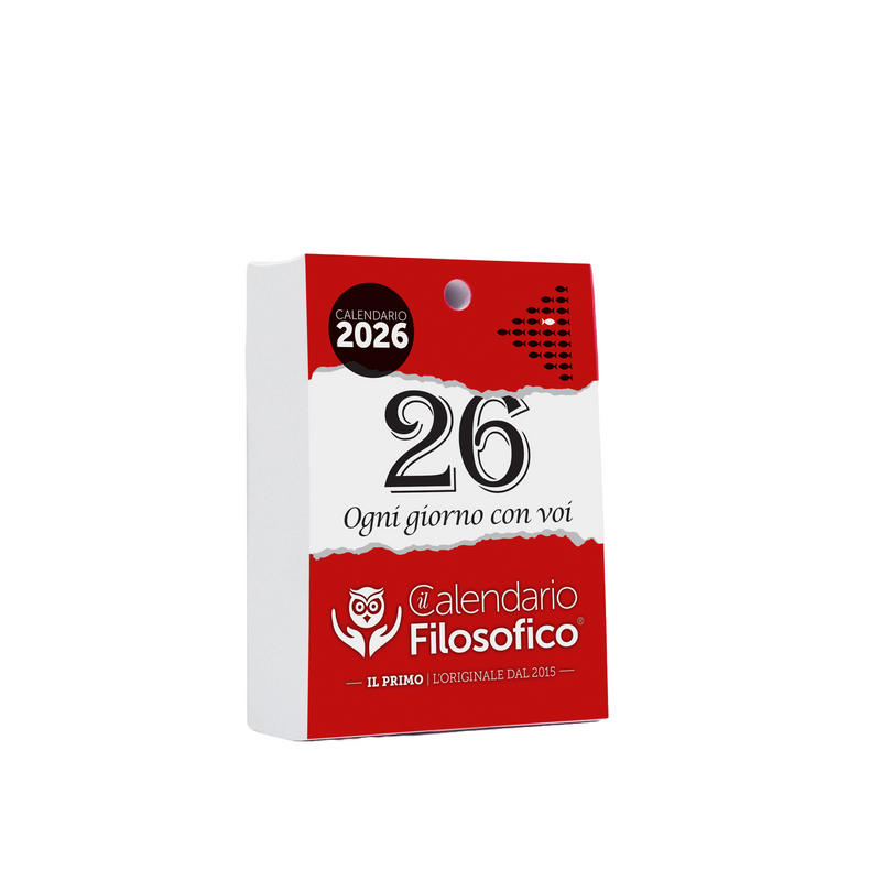 Ricarica Calendario Filosofico 2026 - 10 x 14 cm