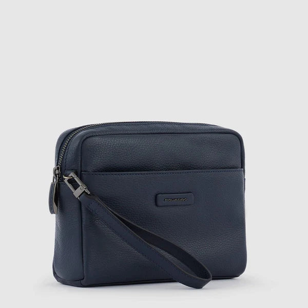 Pochette Piquadro Porta ipad®mini in Pelle Modus Special Blu