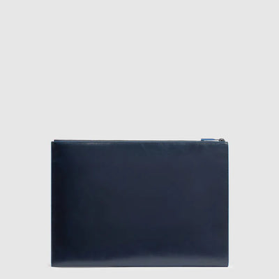 Pochette Piquadro Blue Square in Pelle Porta iPad®Pro 12,9'' Blu