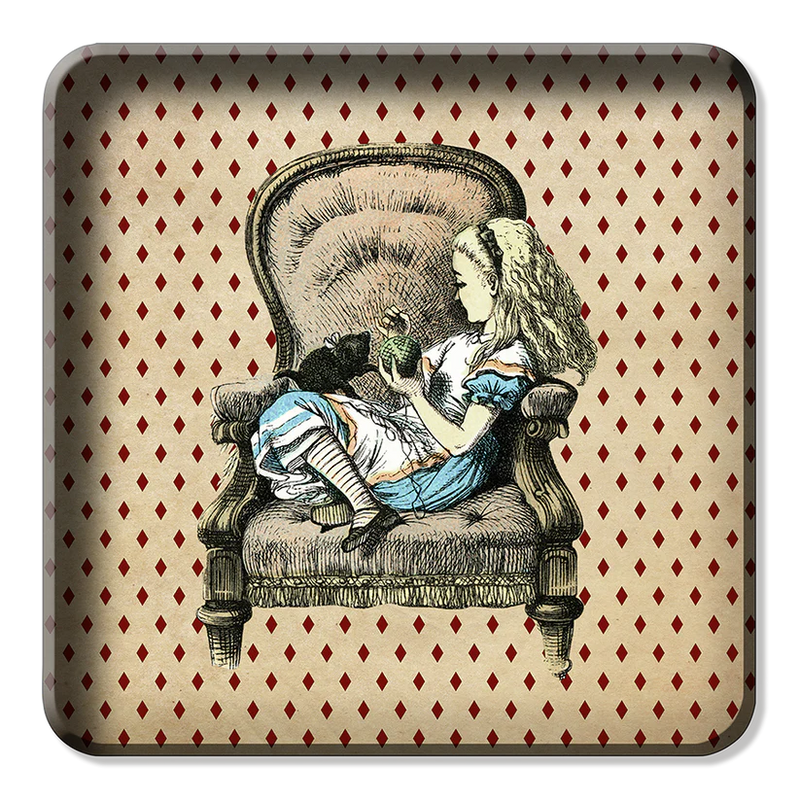 Svuotatasche Blue Shaker in Metallo Alice 15 x 15 cm