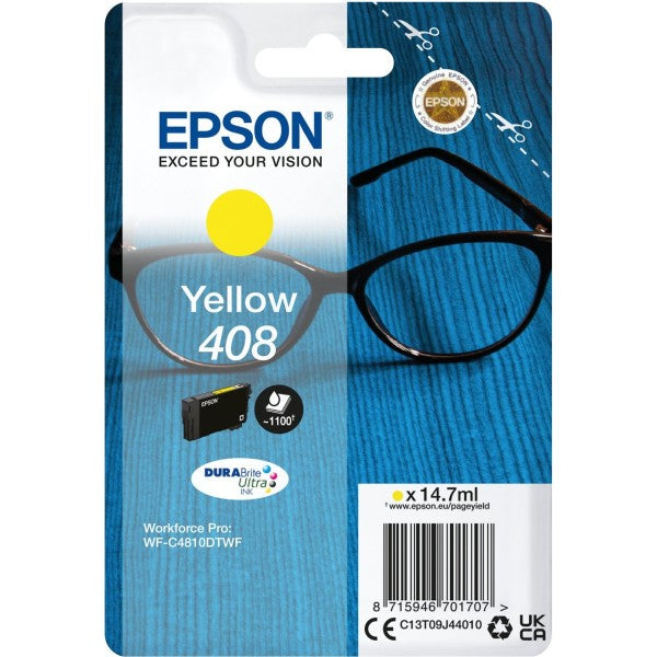 Cartuccia Originale Epson 408 Giallo