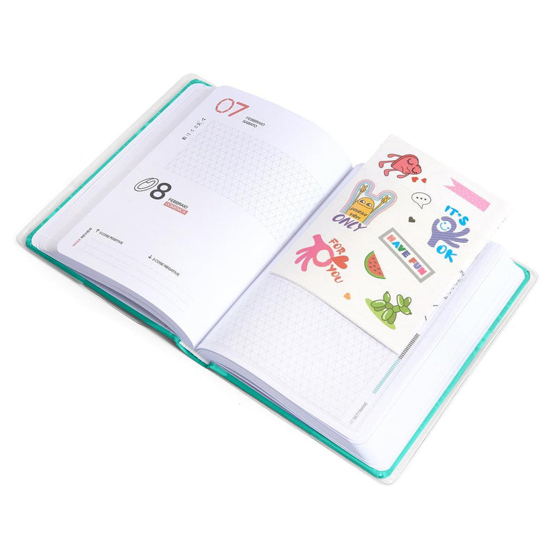 Diario 12 Mesi Be You Standard 25/26 Pattern Floral