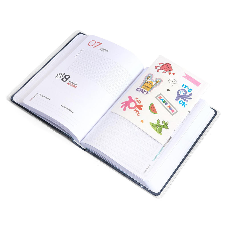 Diario 12 Mesi Be You Standard 25/26 Pattern Cosmic