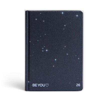 Diario 12 Mesi Be You Standard 25/26 Pattern Cosmic