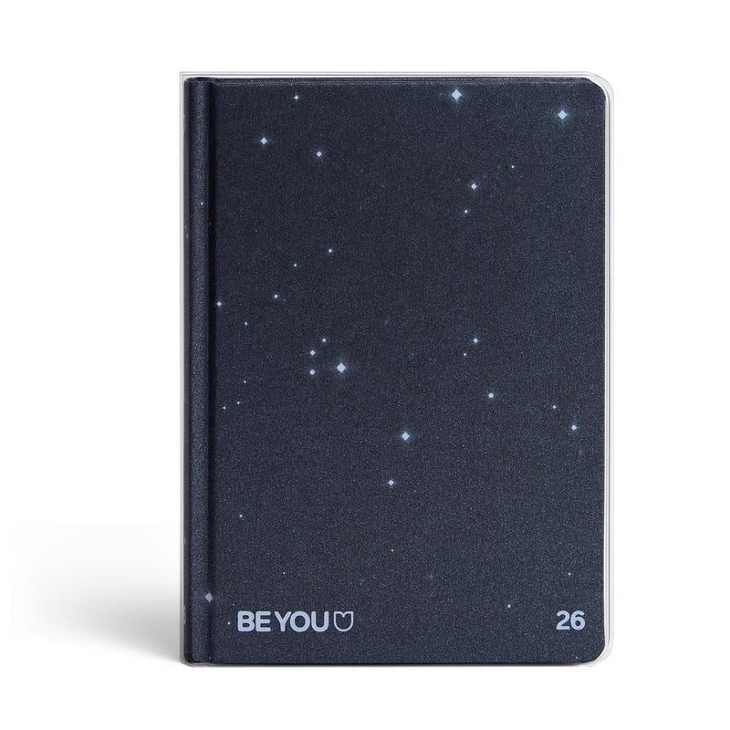 Diario 12 Mesi Be You Standard 25/26 Pattern Cosmic