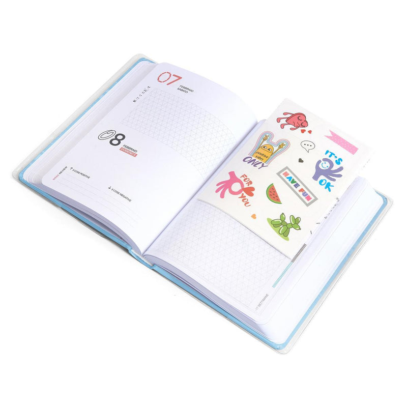 Diario 12 Mesi Be You Standard 25/26 Color Light Breeze