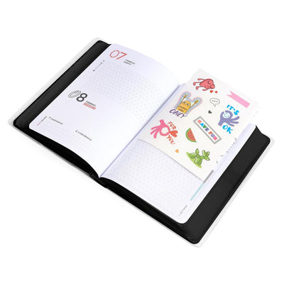 Diario 12 Mesi Be You Easy 25/26 Ultra Black