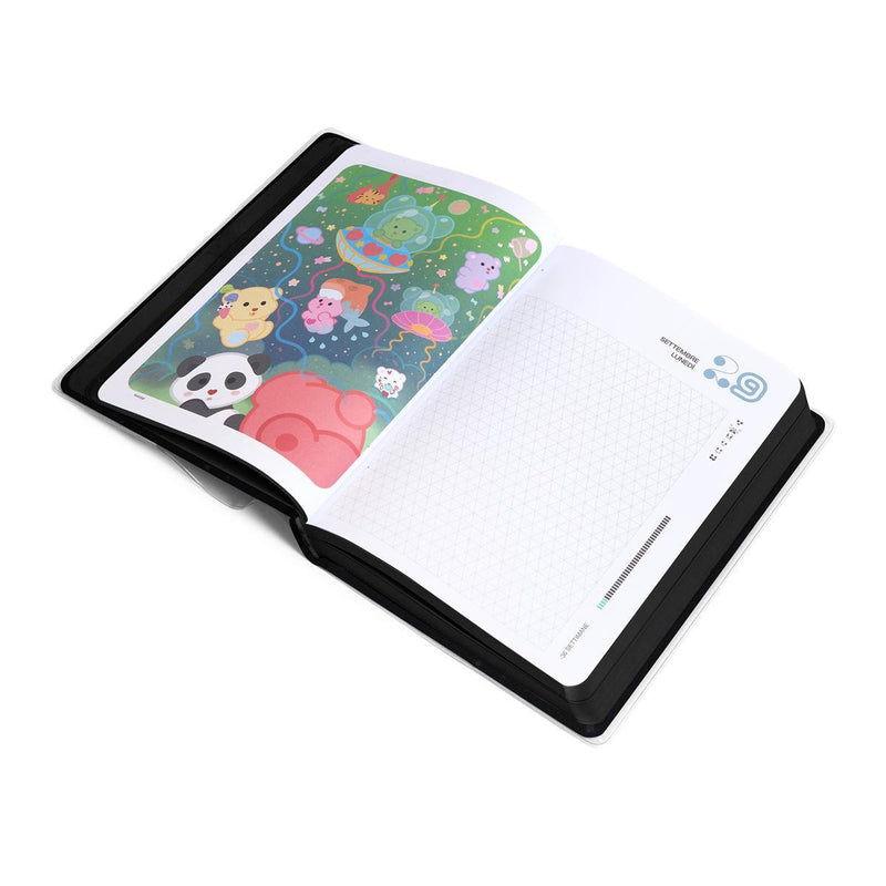 Diario 12 Mesi Be You Easy 25/26 Ultra Black