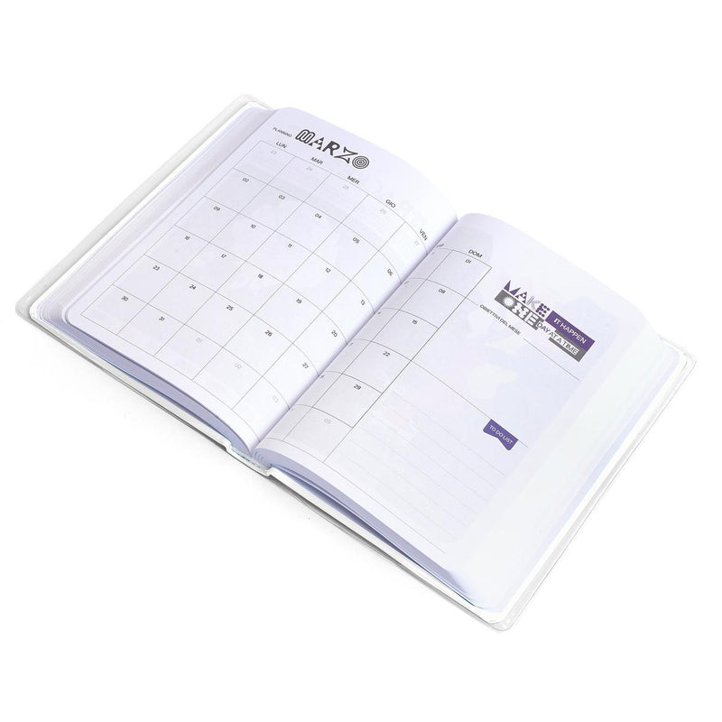 Diario 12 Mesi Be You Standard 25/26 Extra White