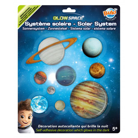 Sistema Solare Fosforescente Adesivo