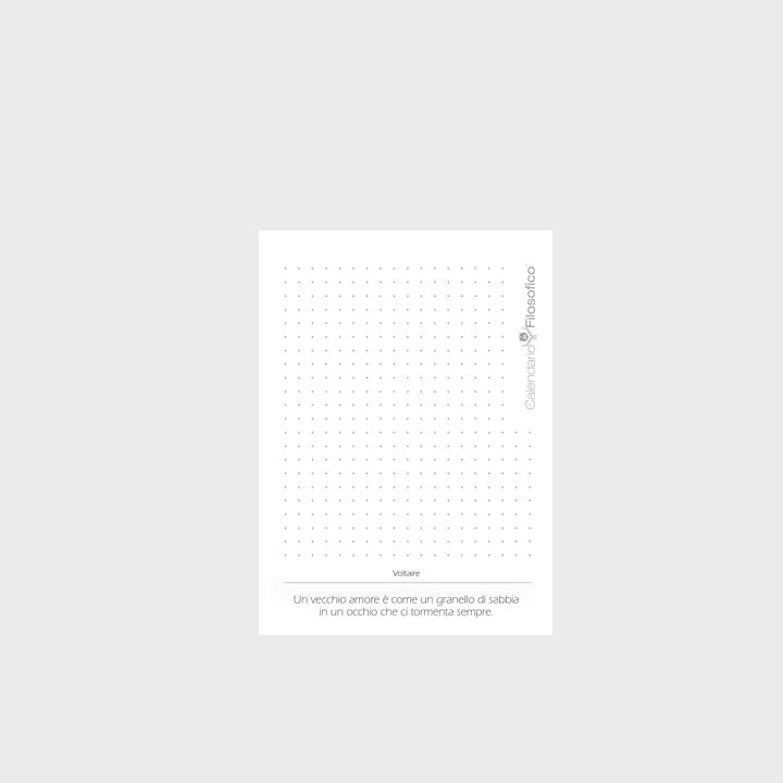 Blocco Note Appunto Filosofico Blu 10 x 14 cm