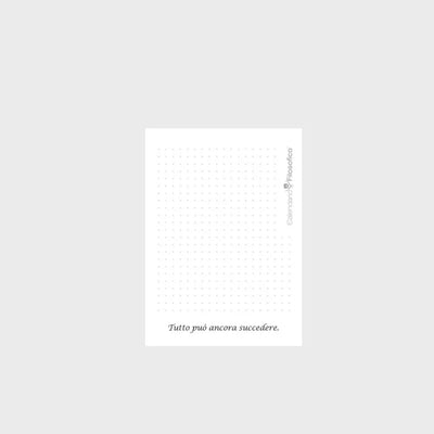 Blocco Note Appunto Filosofico Verde 10 x 14 cm