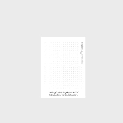 Blocco Note Appunto Filosofico Verde 10 x 14 cm