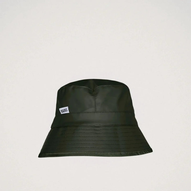 Cappello da Pioggia Bucket Hat Impermeabile Verde