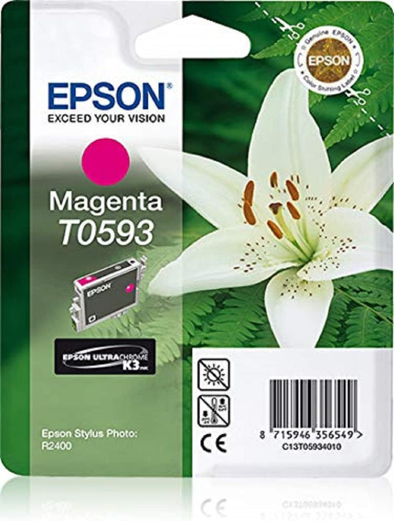 Cartuccia Originale Epson T0593 Magenta