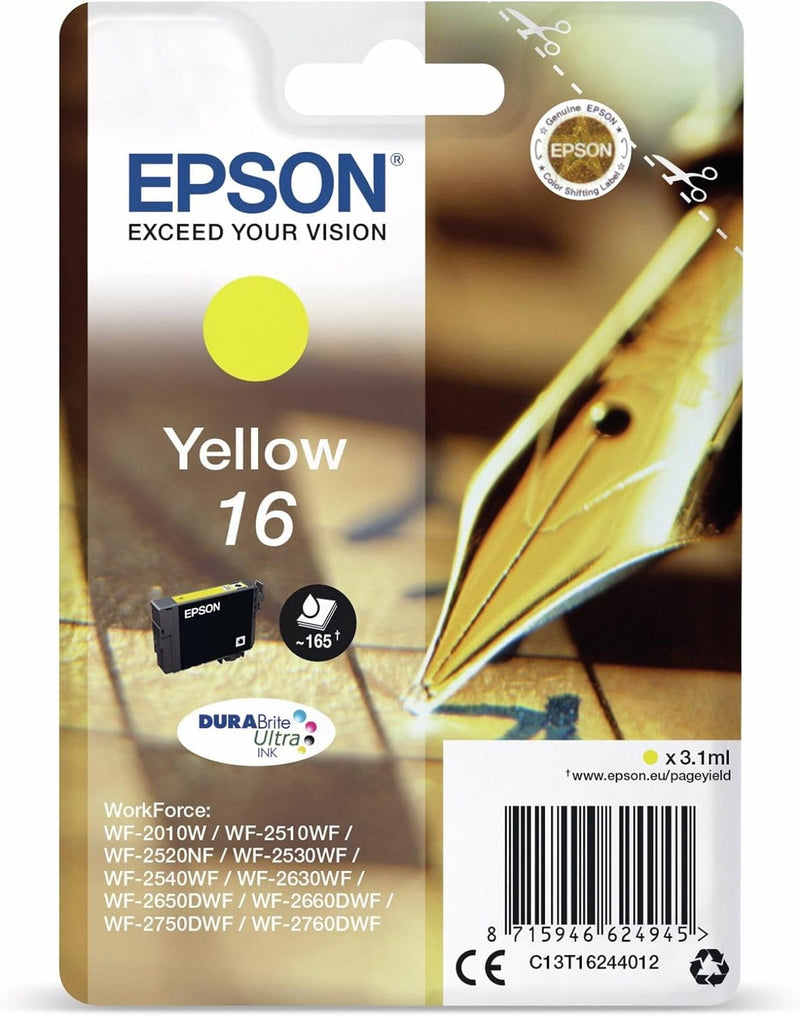 Cartuccia Originale Epson 16 Giallo