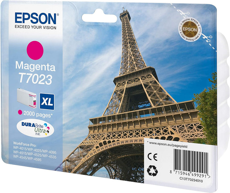 Cartuccia Originale Epson T7023 XL Magenta