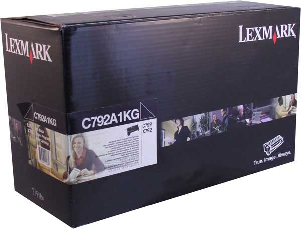 Toner Originale Lexmark C792A1KG Nero