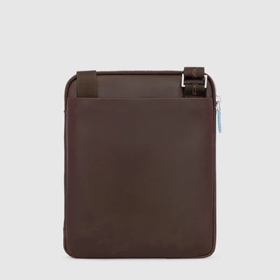 Borsello Piquadro Porta iPad con Doppia Tasca Frontale Blue Square Mogano