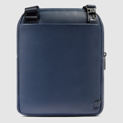 Borsello da Uomo Piquadro Russel in Pelle con Porta iPad® 11" Blu