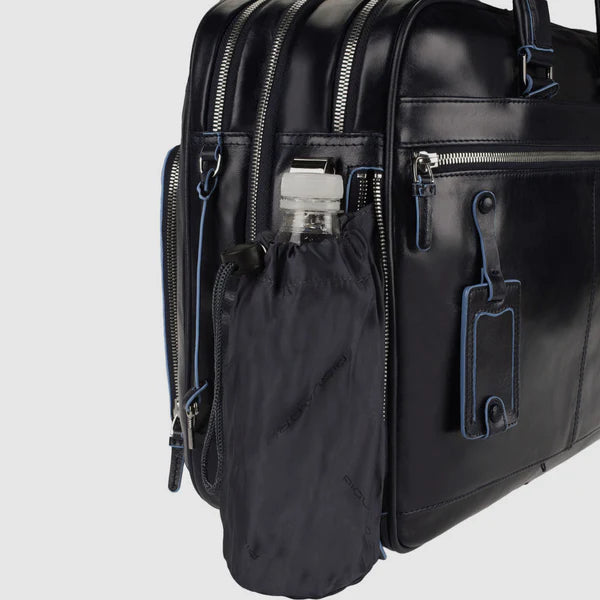 Cartella Espandibile Piquadro Blue Square in Pelle con Porta PC 15&
