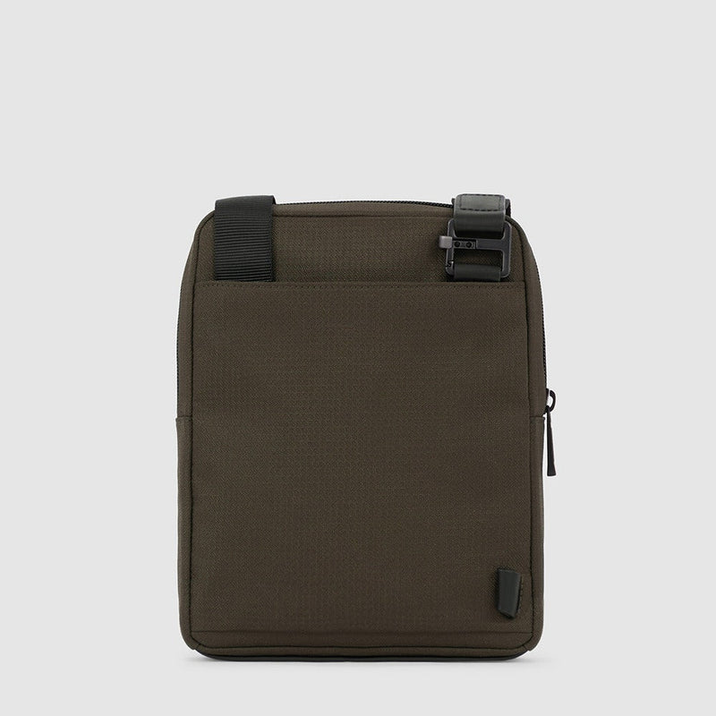 Borsello da Uomo Piquadro Wollen in Tessuto Gommato Porta iPad®Mini Verde