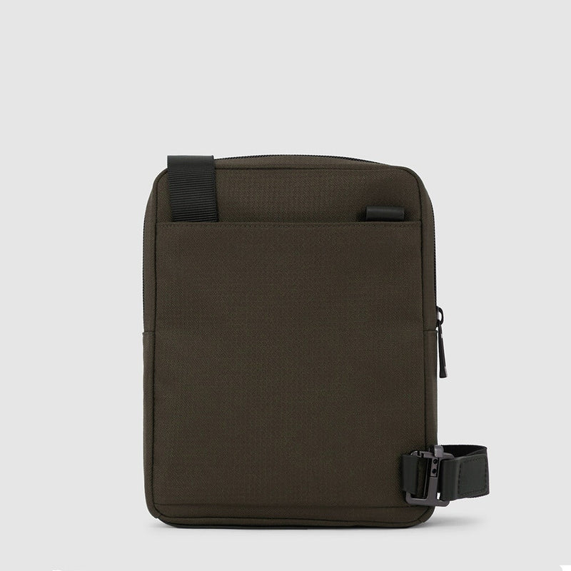 Borsello da Uomo Piquadro Wollen in Tessuto Gommato Porta iPad®Mini Verde