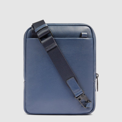 Borsello da Uomo Piquadro Russel in Porta con Porta iPad®mini Blu