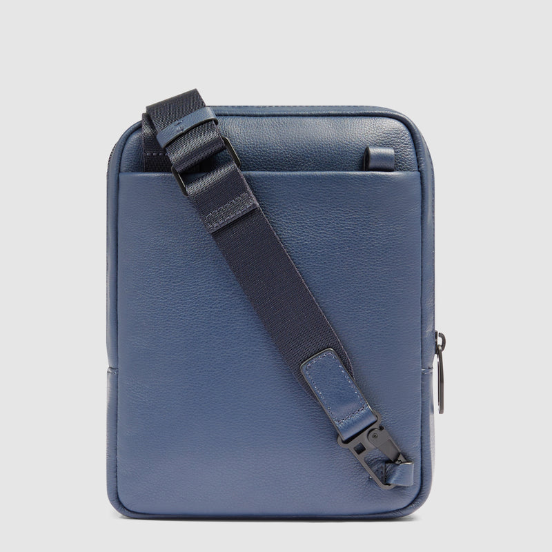 Borsello da Uomo Piquadro Russel in Porta con Porta iPad®mini Blu