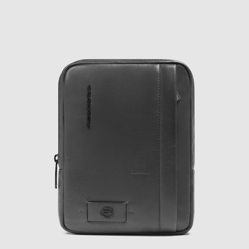 Borsello da Uomo Piquadro Russel in Porta con Porta iPad®mini Nero