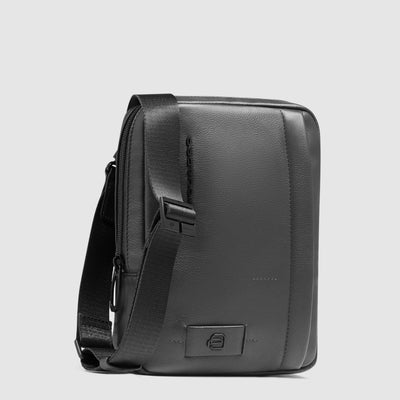 Borsello da Uomo Piquadro Russel in Porta con Porta iPad®mini Nero