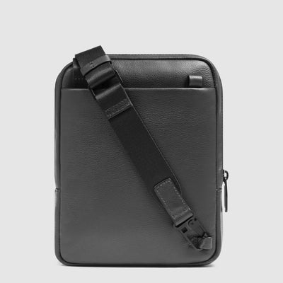 Borsello da Uomo Piquadro Russel in Porta con Porta iPad®mini Nero