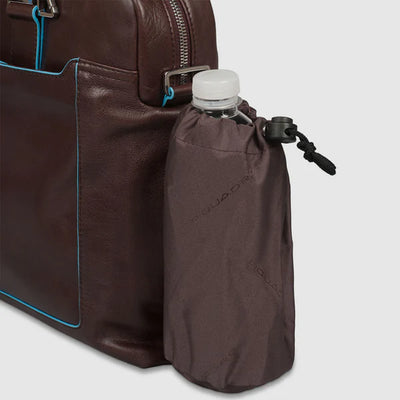 Cartella Piquadro in Pelle Porta PC 14'' e Porta iPad Pro Blue Square Nero