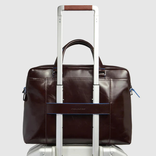 Cartella Piquadro Blue Square in Pelle con Porta PC 14&