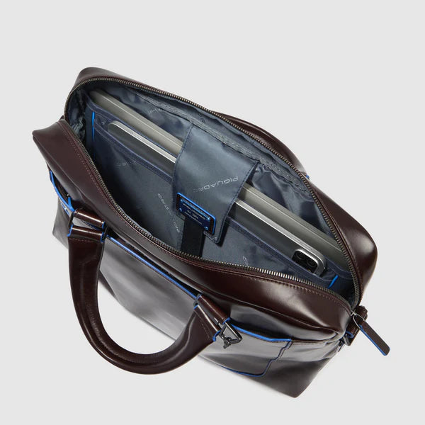 Cartella Piquadro Blue Square in Pelle con Porta PC 14&